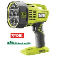 TORCIA LED LUNGA DISTANZA 18 V LITIO RYOBI MOD. RLS18 - 0 (SOLO TORCIA)
